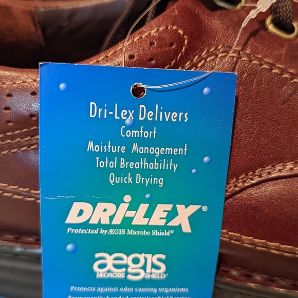 Drew Dri-lex brown leather Toledo shoe size 9 6E - Picture 2 of 5